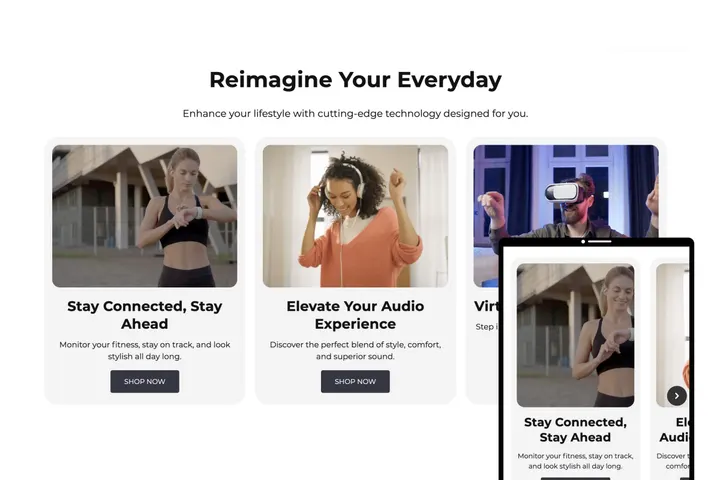 Multicolumn Video — custom Shopify section by Faber